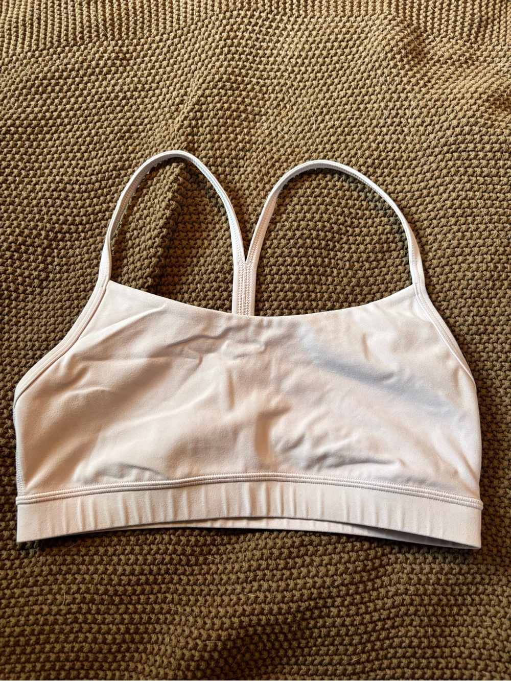 Women's Lightweight Pink Racerback Sports Bra